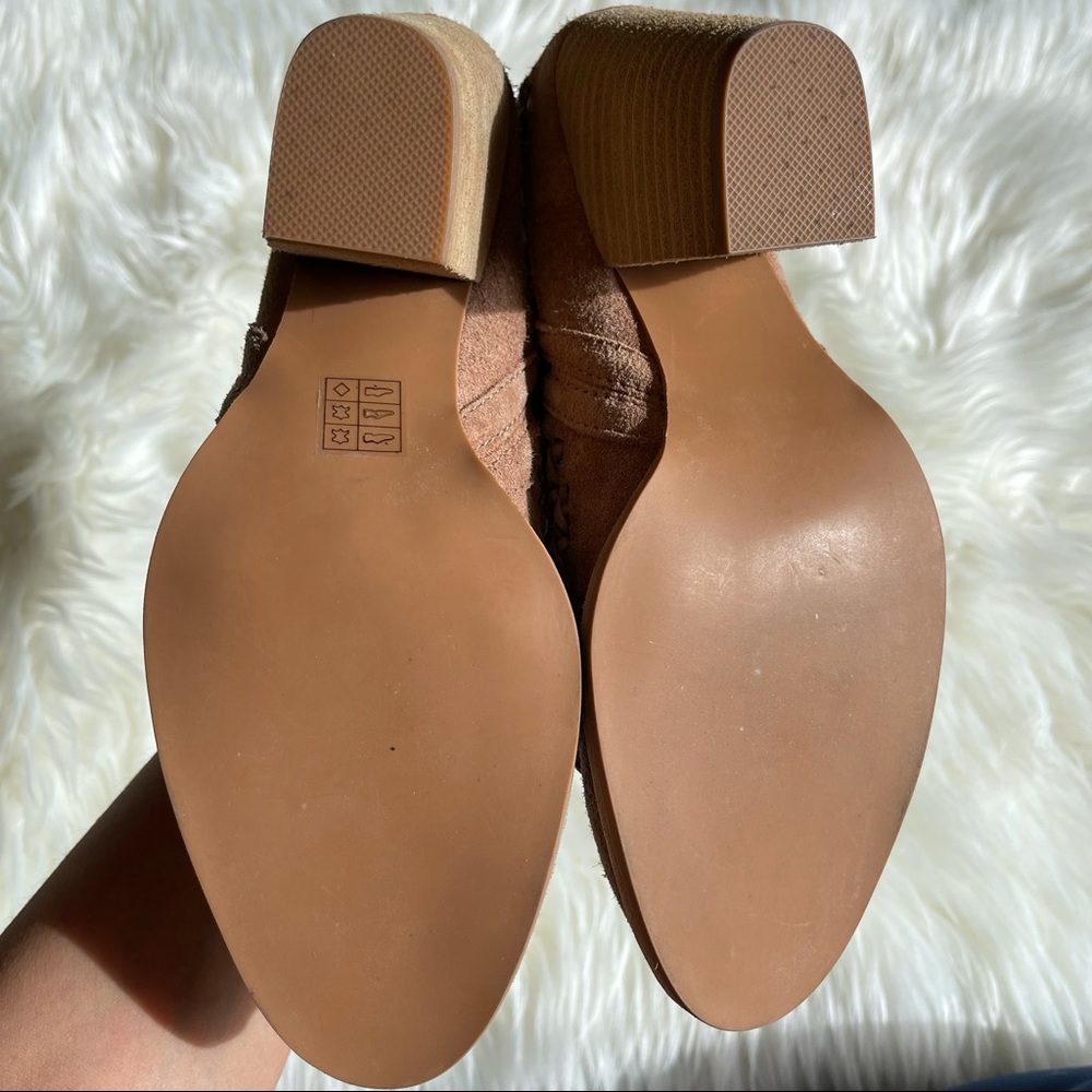 Jeffrey Campbell Appleby Suede Slip on Booties - Picture 8 of 9